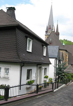 Деревня. Города Германия (Deutschland) Улицы, дом в немецкой деревне